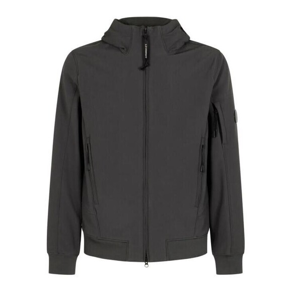 C.P. Company Fitted Black Jacket With Hood And Zip Pockets - NWT